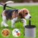 YOOSSO Multifunctional Dog Training Feed Bag with Snack Pouch & Faecal Bag Dispenser - Gray | Ideal for Treats & Training - Buy Online on GoSupps.com