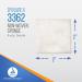 Buy Dynarex Non-Woven Sterile Gauze Sponges - Highly Absorbent Lint-Free 2x2 4 Ply - Box of 50 for Cleansing & Dressing - International Shipping Available - Buy Online on GoSupps.com