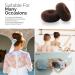 WACURRENTHYD X-Large Brown Hair Donut Bun Maker 2PCS - Chignon Doughnut Shaper for Thick & Long Hair - Buy Online on GoSupps.com
