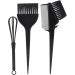 Hair Coloring Dyeing Kit ANGGREK Professional Salon Portable Ear Cover Hair Dye Brush Mixing Bowl Tool Hair Dye Brush Hair Dye Bowl for Home Salon(black) - Buy Online on GoSupps.com