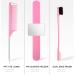 9 Pcs Hair Braiding Tools Set - Rat Tail Comb, Dual Edge Brush, Magnetic Wrist Pin Cushion, Alligator Hair Clips (Pink) - Buy Online on GoSupps.com