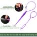 Elastic Hair Tendril Rubber Hair Ties | Klipp Ponytail Tool for Girls & Women | Cutter Removal & Tail Tool | International Shipping - Buy Online on GoSupps.com