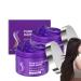 Masque capillaire violet - Traitement capillaire la k ratine R pare et nourrit les cheveux Masque capillaire violet Collag ne Revitalisant profond limine les tons jaunes et hydrate les cheveux