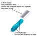 Pet Comb for Dogs & Cats - Long and Short Teeth, Removes Knots, Mats, Tangles - Home Grooming Kit - Buy Online on GoSupps.com