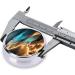 View Under The Moon Round Pill Box | 3 Compartment Travel Organizer for Pills | Portable & Convenient - Buy Online on GoSupps.com