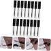 Hemoton 48 Pcs Mascara Tube Eyelash Cream Holder Eyeliner Tubes Refill Empty Tubes Mascara Clear Plastic 1 g (Pack of 1) Blackx3pcs - Buy Online on GoSupps.com