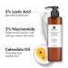 Unscented Lactic Body Lotion with 5% Lactic Acid | Improve Skin Texture & Reduce Strawberry Legs (200ml) - International Shipping Available - Buy Online on GoSupps.com