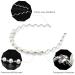 Powmag Set of 3 Wedding Party Faux Pearls Rhinestone Headband - Elegant Bridal Hair Accessories for Weddings Parties & Valentine's Gifts - Buy Online on GoSupps.com