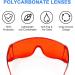 EZGO Dental Lab Safety Glasses - Anti-Fog Protective Eyewear for Teeth Whitening - Curing Light Eye Shield - Buy Online on GoSupps.com