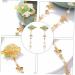 Beaupretty 2 Pairs tassel hair clip Flower Hair Clip hair barrettes for women Chinese Style Hair Clips Bridal Hair Clips decorative chopsticks womens accessories antique jade bride pearl - Buy Online on GoSupps.com
