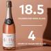 Thomson & Scott Noughty Alcohol-Free Organic Sparkling Ros 75cl - Low-Sugar, Halal Certified, Vegan - Perfect Gift for Expecting and New Moms - Buy Online on GoSupps.com