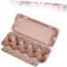 UKCOCO 10pcs Refrigerator Containers Fridge Egg Holder Carton Egg Holder Egg Box Display Stand Egg Tray As Shown 10pcs - Buy Online on GoSupps.com