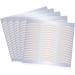 Invisible Natural Fiber Eyelid Tape Stickers - Instant Eye Lift Without Surgery - 240 Pairs for Hooded Droopy or Uneven Eyelids - Buy Online on GoSupps.com
