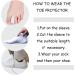 20 pcs Gel Toe Caps, Heel Grips, Toe Protectors, Back of Heel Cushion Pads - Silicone Guards for Foot Comfort - Buy Online on GoSupps.com