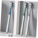 Goohochy 8-Set Hard Bristle Travel Toothbrushes for Men - Reduces Tooth Spots Perfect for Camping & Daily Use - Buy Online on GoSupps.com