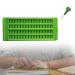 Movkzacv Braille script slate with input pencil braille help writing tool braille board portable plastic braille slate kit for the blinds (4-line28 cells 9 line 30 cells) green