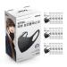 [30 pcs] MIIMA MASK : Individually packaged disposable KF94 Masks : Medium [MADE IN KOREA] - Black
