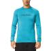 BALEAF Men's Long Sleeve Rashguard UPF 50+ for Surfing, Diving, Kayaking - Large Ocean Blue - Buy Online on GoSupps.com
