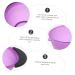 Frcolor 20-Piece Silicone Hair Color Mixing Bowl Set - Professional Salon Hairdressing Tools | 16.5x12.2x7cm | International Shipping Available - Buy Online on GoSupps.com