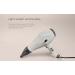 INF Professional Lightweight Salon Grade Advanced Ionic Hair Dryer with 2 Concentrator - Fast Drying 3 Heat settings Shiny Less Frizz and Smooth 1875 watts Fast Drying Ceramic Blow Dryer Black Hair Dryer T3800 Silver - Buy Online on GoSupps.com