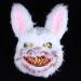 Sunisfa Halloween Cosplay Masks Light Up Rabbit Scary Masks Costume for Festivals Parties Props - Buy Online on GoSupps.com
