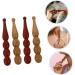 Healeved 4-Piece Pearl Massage Tool Set | Gua Sha Hand & Body Massage Devices | Manual Pen & Foot Roller for Neck Pain Relief - Buy Online on GoSupps.com