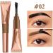 2pcs Eyebrow Gel Tint Peel Off Water Resistant Durable Transfer Proof Long Lasting Transfer Proof Eyebrow Gel Lasts 3 Days Mud Resistant 02 - Buy Online on GoSupps.com