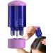 FECFUCY Scalp Oil Applicator & Brush | Refillable Hair Care Tool | Multifunctional Scalp Scrubber - Violet - Buy Online on GoSupps.com