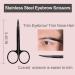 Sunuly 7-in-1 Eyebrow Razor Kit with Trimmer, Brush, Scissors, Tweezers - Brow Grooming Set for Women and Men - Buy Online on GoSupps.com