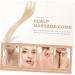 Magiclulu 5-St Krazkamm: Jade Massage Brush & Shampoo Comb for Ultimate Body Relaxation - Rustic Massage Device for Circular Massage & Beeswax Resin - Buy Online on GoSupps.com