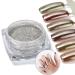 B-Prettier Gold & Silver Nail Chrome Powder Set | Mirror Effect Shimmery Aurora Glitter Nail Art Powder for Women & Girls - Buy Online on GoSupps.com
