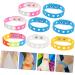 Toddmomy 8pcs Wrist Band Athletic Wrist Tape Silicone Bracelets for Teens Stretchy Bracelets Elastic Bracelets Toddler Bracelets Rubber Bracelets Outdoor Silica Gel Boy Miss Shoe Flower - Buy Online on GoSupps.com