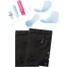 200PCs Feminine Black Opaque Sanitary Napkin Disposal Bags - Tampon & Pad Disposal Bags - Buy Online on GoSupps.com