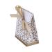 QANYEGN 10PCS Elegant Wedding Candy Bags 2 Colors Paper Bags with Ribbon Gift Bags for Party Favors and Gifts(Golden)