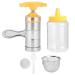 Portable Stainless Steel Honey Extractor Mini Honey Squeezer Squeezing Tool Beekeeping Tool Double-Sided Polished
