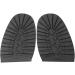 Anti-Slip Rubber Half Sole and Heels for Shoe Repair and Replacement - Durable and Soft - Ideal for Sports and Leather Shoes in Black - Buy Online on GoSupps.com