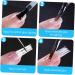 Minkissy 3pcs Nail Length Tips for Fiberglass Nail Extensions - Nail Salon Supplies for Clear Glass Nail Art - Square Size 1x3pcs - Buy Online on GoSupps.com