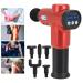 Electric Massage Gun - Quiet Adjustable Muscle Massager with Digital Display for Fatigue Relief | International Shipping - Buy Online on GoSupps.com