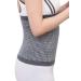 Women's Dance & Yoga Cold Weather Waist Warmer - Stomach & Back Pain Support Brace in Grey - Large - Buy Online on GoSupps.com