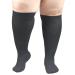 1/3 pair of compression streams in older wide calf for women and men flight socks extra large circulatory substlet recovery recovery for nurses running pregnant 4xl 1 pairblack