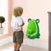 Boys Frog Potty Training Urinal with Aiming Target - Green & Blackish Green - Buy Online on GoSupps.com