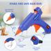 Assark Mini Hot Glue Gun Kit with 30 Glue Sticks - 20W (Blue) | For School Crafts, DIY Arts, Quick Home Repairs - Buy Online on GoSupps.com