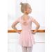 DIPUG Girls Ballet Leotards with Removable Skirt | Toddler Dance Dress Combo | Short Sleeve | Pink | Size 4-6 Years - Buy Online on GoSupps.com