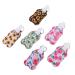 DOITOOL 6 Sets Little Bottle Hand Sleeve Set Container Empty Bottle Travel Bottle Portable with Cover Filling Key Chain
