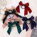 Velvet Bow Hair Tie for Women and Girls - Elastic Hair Scrunchie for Ponytails and Head Wraps - Buy Online on GoSupps.com
