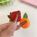 JSGHGDF Simulation Fruit Hairclip Set of 10 for Girl Carnivals Party Hair Pin Girl Women Cute Hair Clip Kids Dress Up Barrettes Strawberry - Buy Online on GoSupps.com