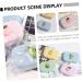 Solustrie 8-Pc Colored Contact Lenses Cases - Portable Eye Care Travel Holder & Cleaning Container - Buy Online on GoSupps.com