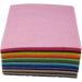 Flic-Flac 44PCS Assorted Color Felt Fabric Sheets 4 x 4 inches - DIY Craft Sewing Patchwork 1mm Thick - Buy Online on GoSupps.com