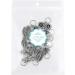 Shop Lurrose 35 Pieces Hair Braid Rings - Metal Dreadlocks Hair Beads for Men & Women | Stylish Braiding Hair Accessories (Silver) - International Shipping Available - Buy Online on GoSupps.com