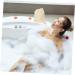 WOONEKY 4pcs Cotton Linen Soap Bag Net Foaming Net Foaming Hand Wash Exfoliating Soap Bag Khaki - Buy Online on GoSupps.com